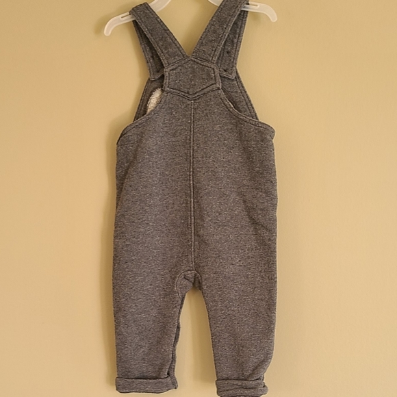 Soft grey Mickey Mouse overalls - Picture 2 of 7